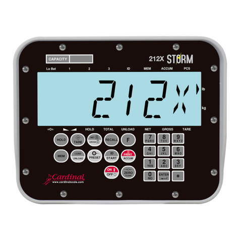 Cardinal 212 Series Installation, Technical and Operation Manual