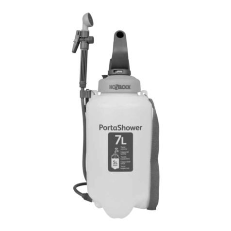 Hozelock PortaShower Product manual