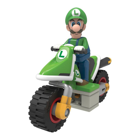 KNEX MARIOKART LUIGI 38995 User manual