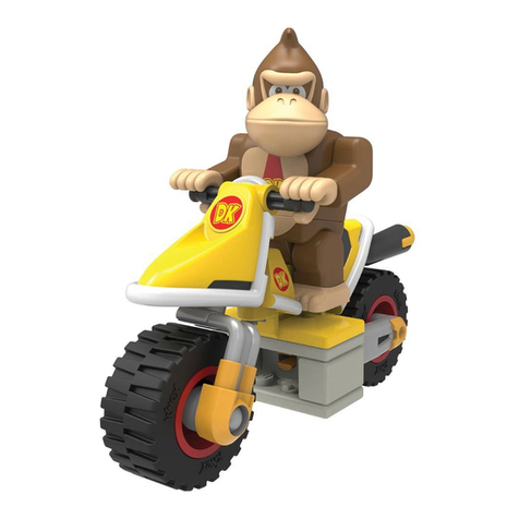 KNEX MARIOKART DONKEY KONG 38497 User manual