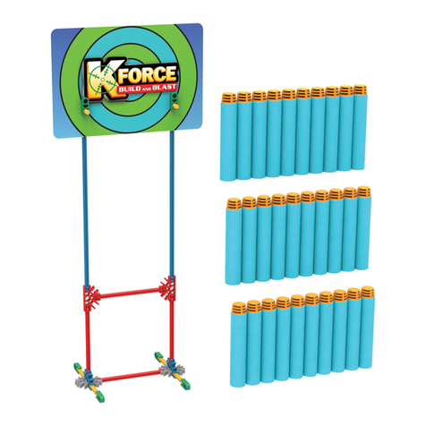 KNEX K-FORCE Build and Blast 47528 User manual