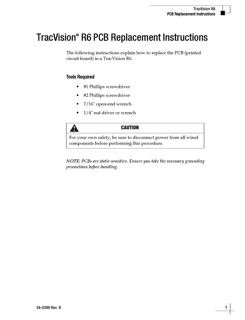 KVH Industries TracVision R6 DX Replacement instructions