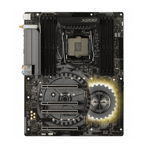 ASROCK X299 Taichi XE User manual