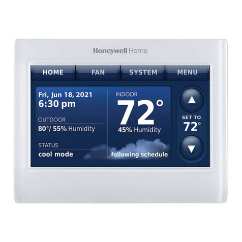 Honeywell Home Prestige 2.0 IAQ User manual