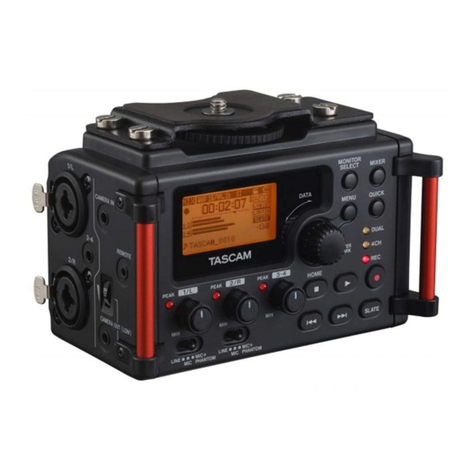 Tascam DR-60D Addendum