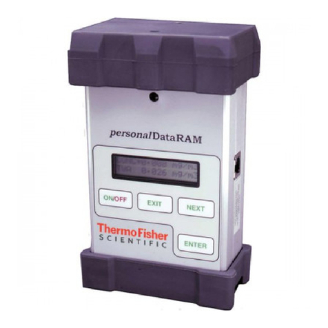 Thermo Scientific personalDATARAM pDR-1000AN User manual