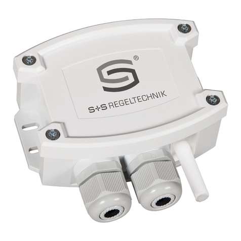 S+S Regeltechnik HYGRASGARD Modbus-T3 Series Operating Instructions, Mounting & Installation S+S Regeltechnik HYGRASGARD Modbus-T3 Series Operating Instructions, Mounting & Installation