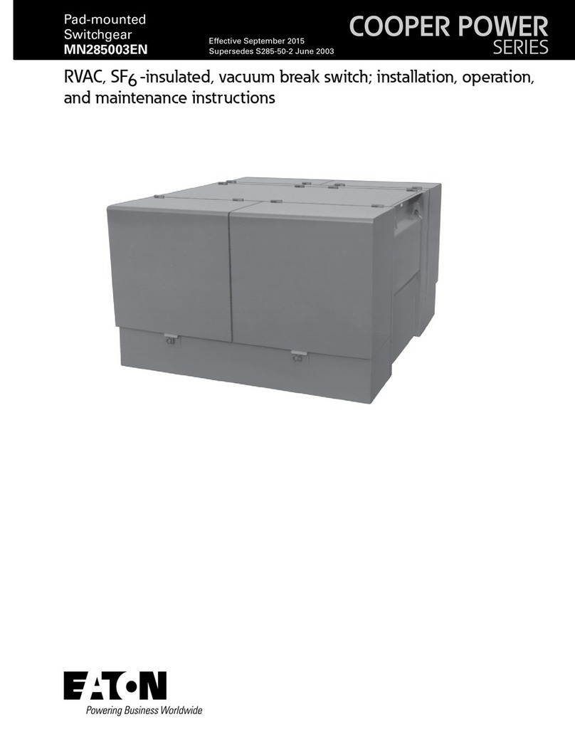 Eaton COOPER POWER SERIES Manual