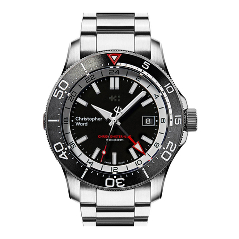 Christopher Ward C60 Elite GMT 1000 User guide Christopher Ward C60 Elite GMT 1000 User guide