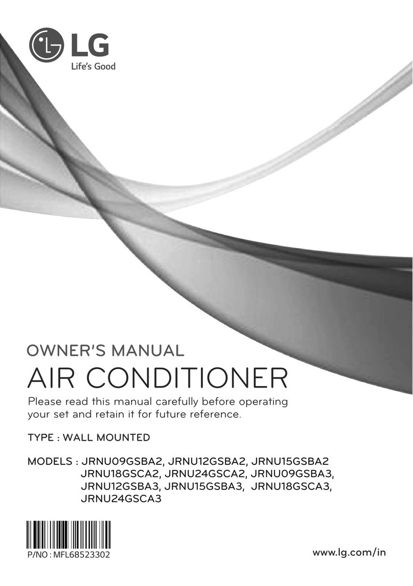 LG JRNU09GSBA2 owner's manual
