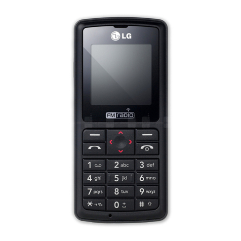 LG KG270 User manual