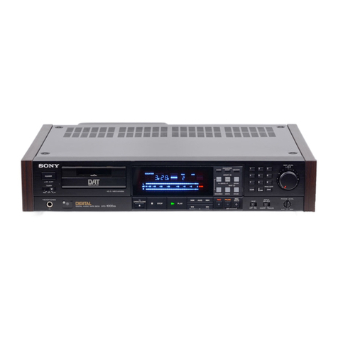 Sony DTC-1000ES User manual