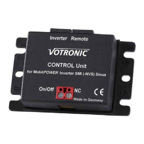 Votronic 2065 Installation and operating manual