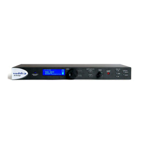 VADDIO AV Bridge Installation and user guide