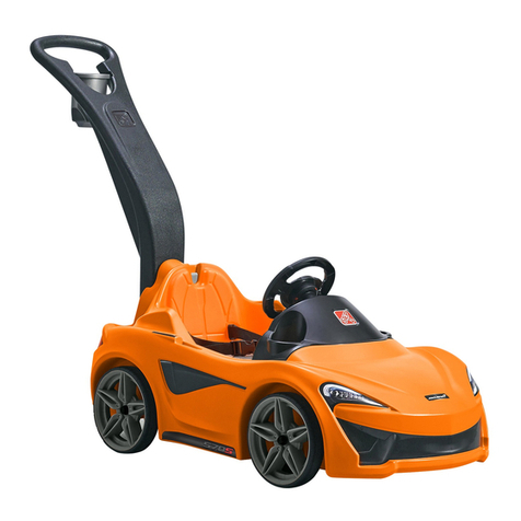 Step 2 McLaren 570S Push Sports Car User manual