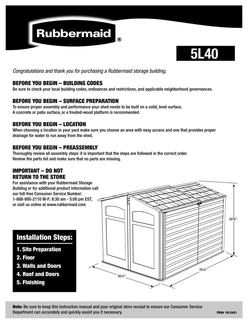 Rubbermaid 5L40 User manual