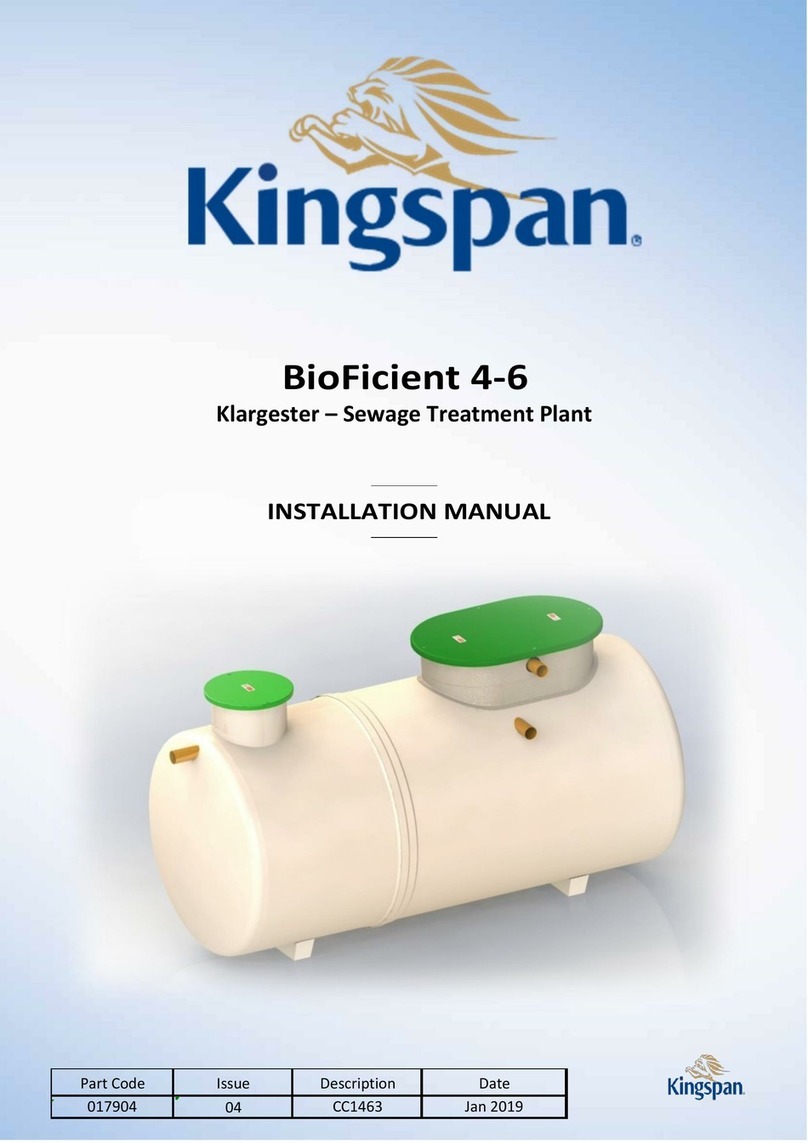 Kingspan BioFicient 4 User manual
