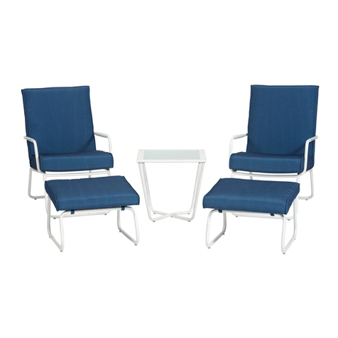 Garden Treasures 5 PIECE SEATING SET SC-K-309SFSET5-V1 manual Garden Treasures 5 PIECE SEATING SET SC-K-309SFSET5-V1 manual