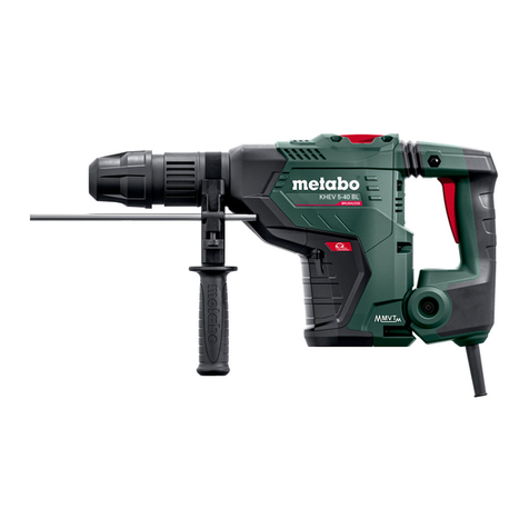 Metabo KHEV 5-40 BL User manual