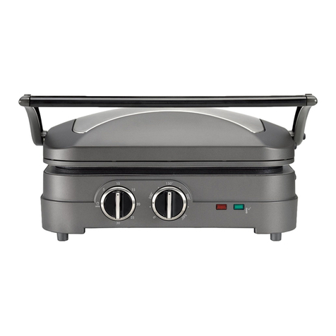 Cuisinart GR47BU User manual