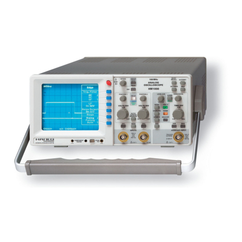 Hameg HM1000 manual