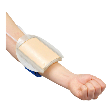 Kyoto Kagaku Strap-on Venipuncture Trainer 2 instruction manual