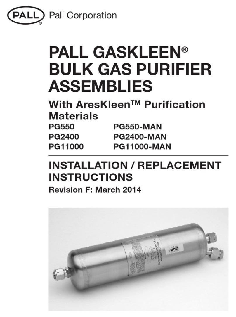 Pall GASKLEEN PG550 Guide