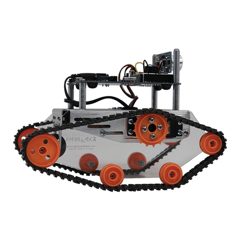 Parallax Boe-Bot Tank Treads manual