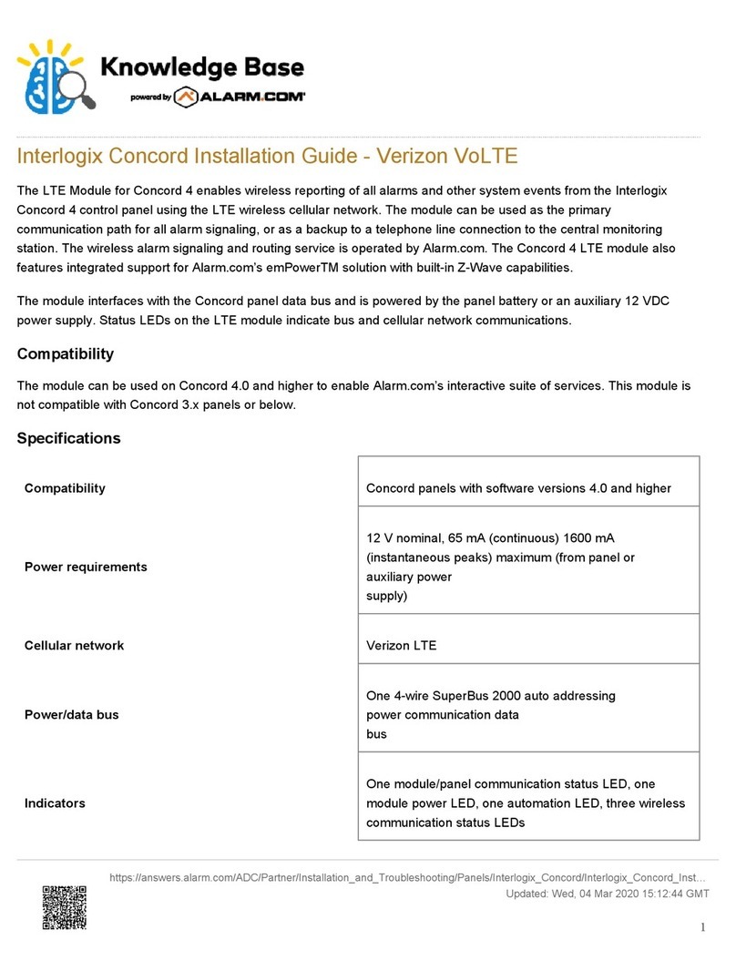 Alarmcom Knowledge Base Verizon VoLTE installation guide