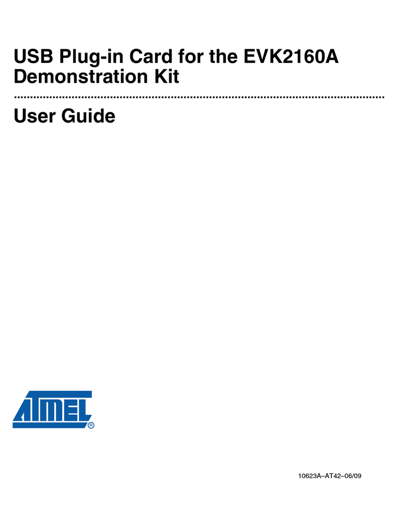 Atmel EVK2160A user guide