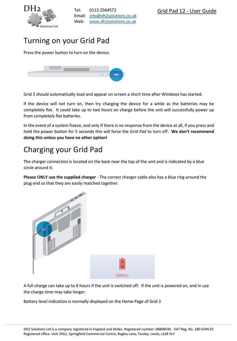 DH2 Solutions Grid Pad 12 user guide