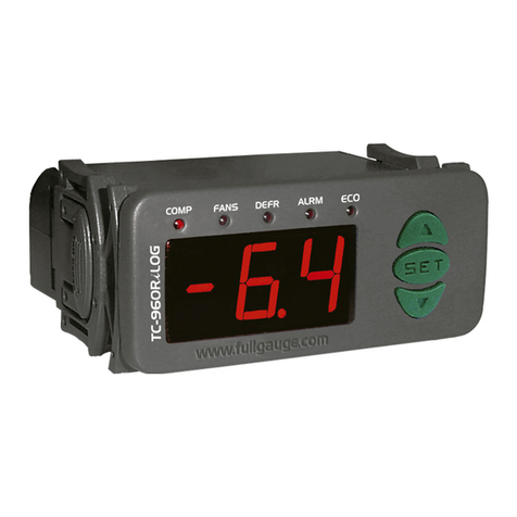 Full Gauge Controls TC-960Ri LOG User manual
