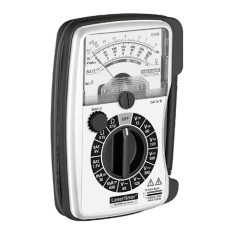 LaserLine MultiMeter-Home operating instructions