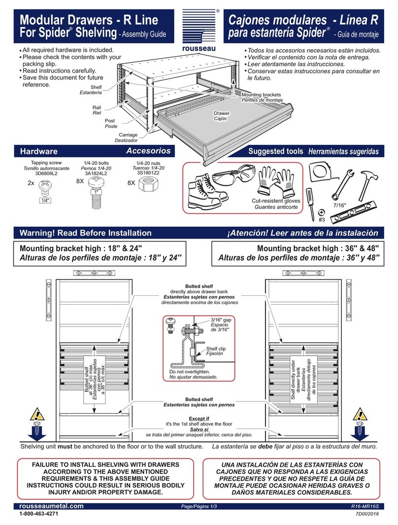 Rousseau R Line Assembly guide