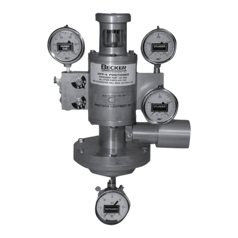 GE Becker HPP-5 Installation and maintenance manual GE Becker HPP-5 Installation and maintenance manual