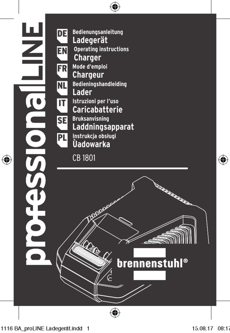 brennenstuhl Professional Series operating instructions
