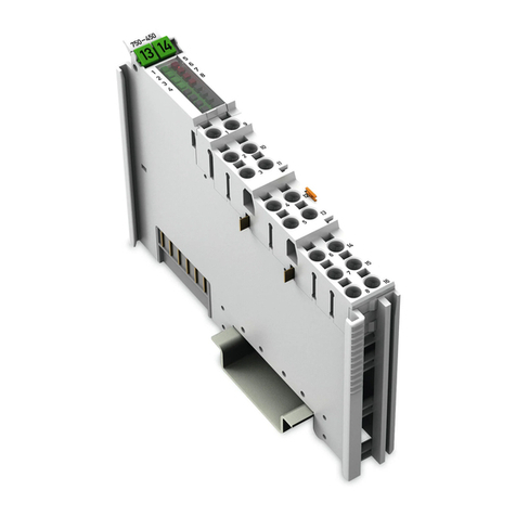 WAGO 750-450 User manual