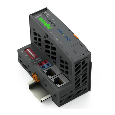 WAGO 750-363/0040-0000 User manual