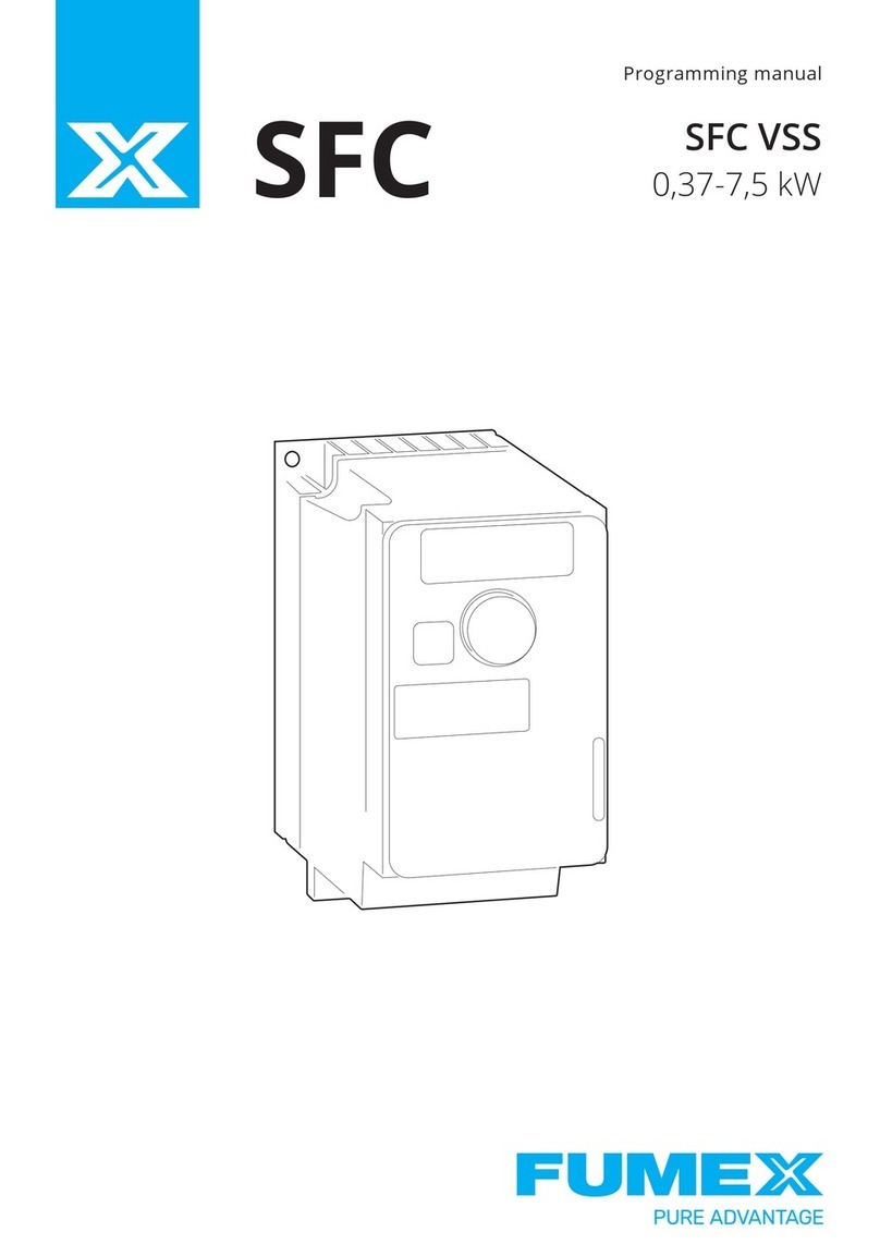 Fumex SFC Series Programming manual