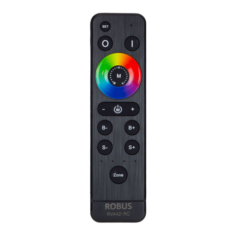 LED Group Robus RVA4Z-RC instruction manual