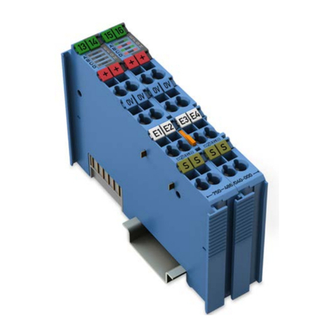 WAGO 750-486/040-000 User manual