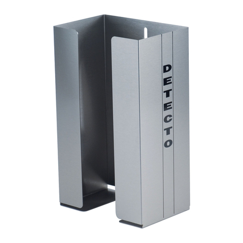 Detecto GH Series Mounting instructions