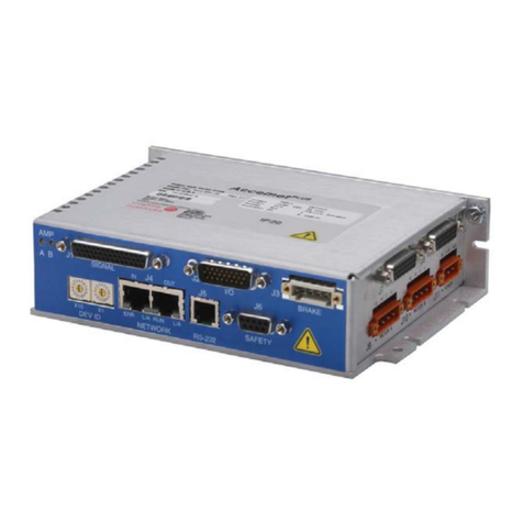 Copley Controls Accelnet Plus Dual-Axis Panel EtherCAT User manual