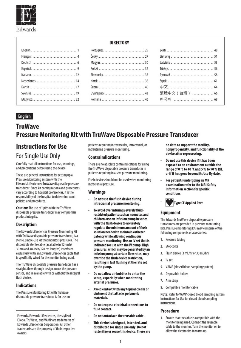 Edwards TruWave User manual Edwards TruWave User manual