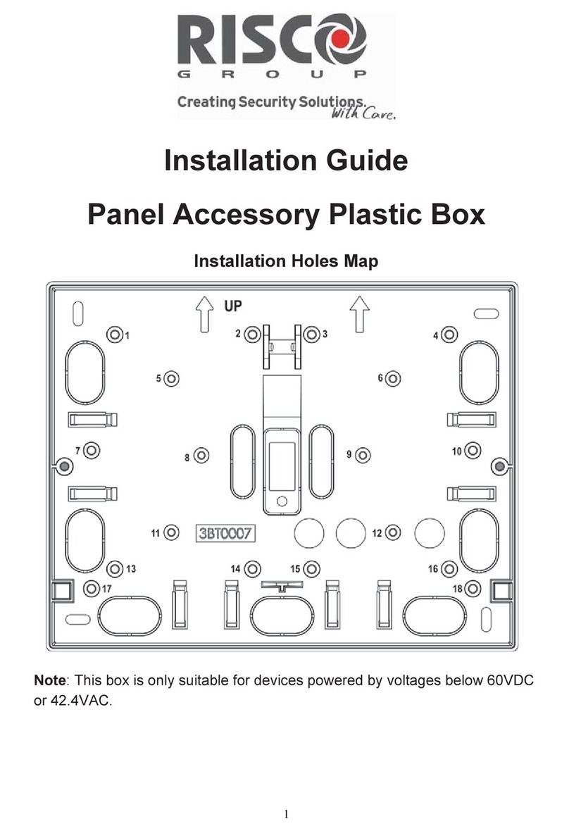 Risco ProSYS B5 installation guide
