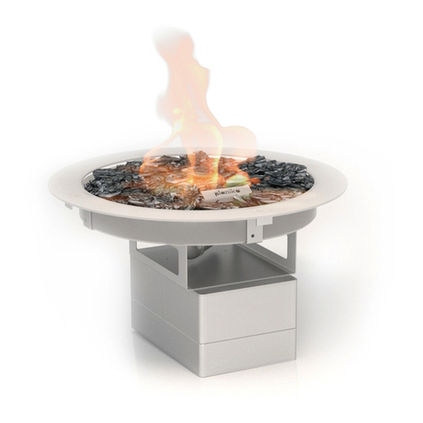 Planika GaLiO Fire Pit Insert User and installation manual
