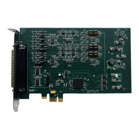 Acces PCIe-DA16-6 user manual