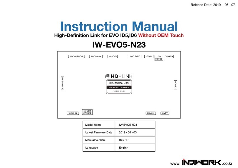 INDIWORK IW-EVO5-N23 instruction manual INDIWORK IW-EVO5-N23 instruction manual