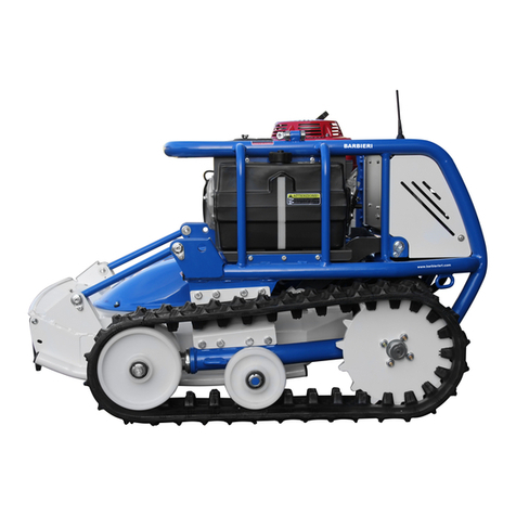 Barbieri TracMow User manual