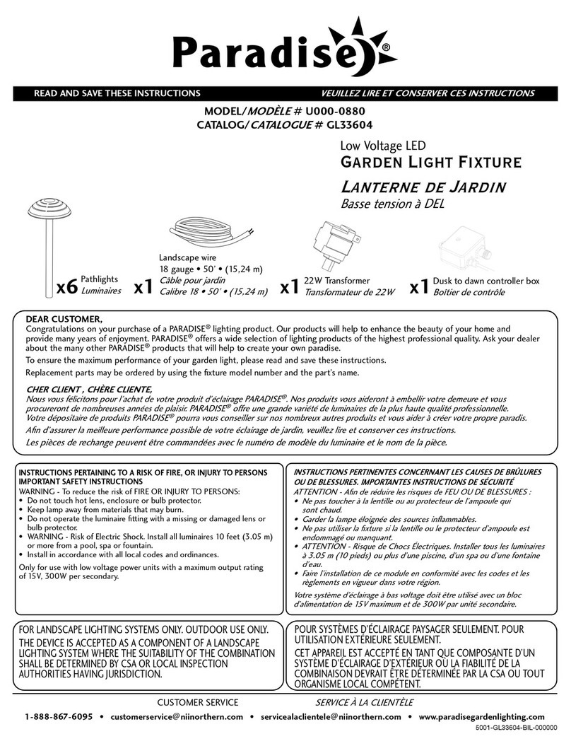 Paradise Datacom U000-0880 instructions Paradise Datacom U000-0880 instructions